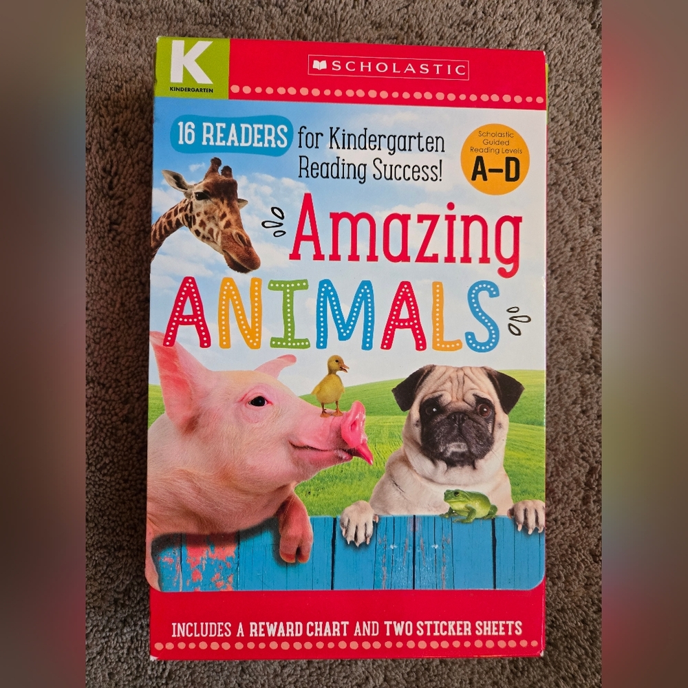 Kindergarten Scholastic Readers - AMAZING ANIMAL
